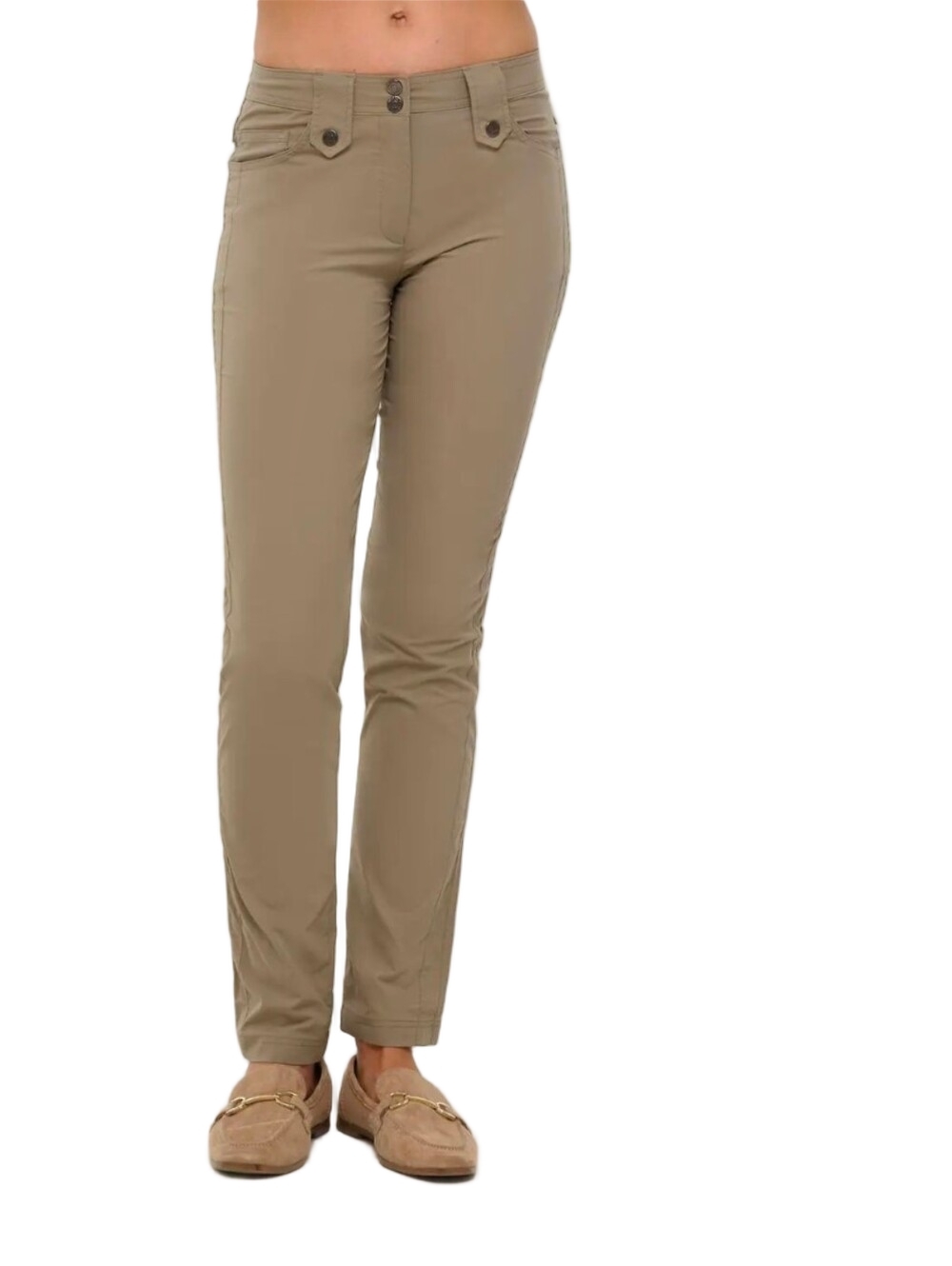 Anatomie Khaki The Skyler Travel Pants Size Small
